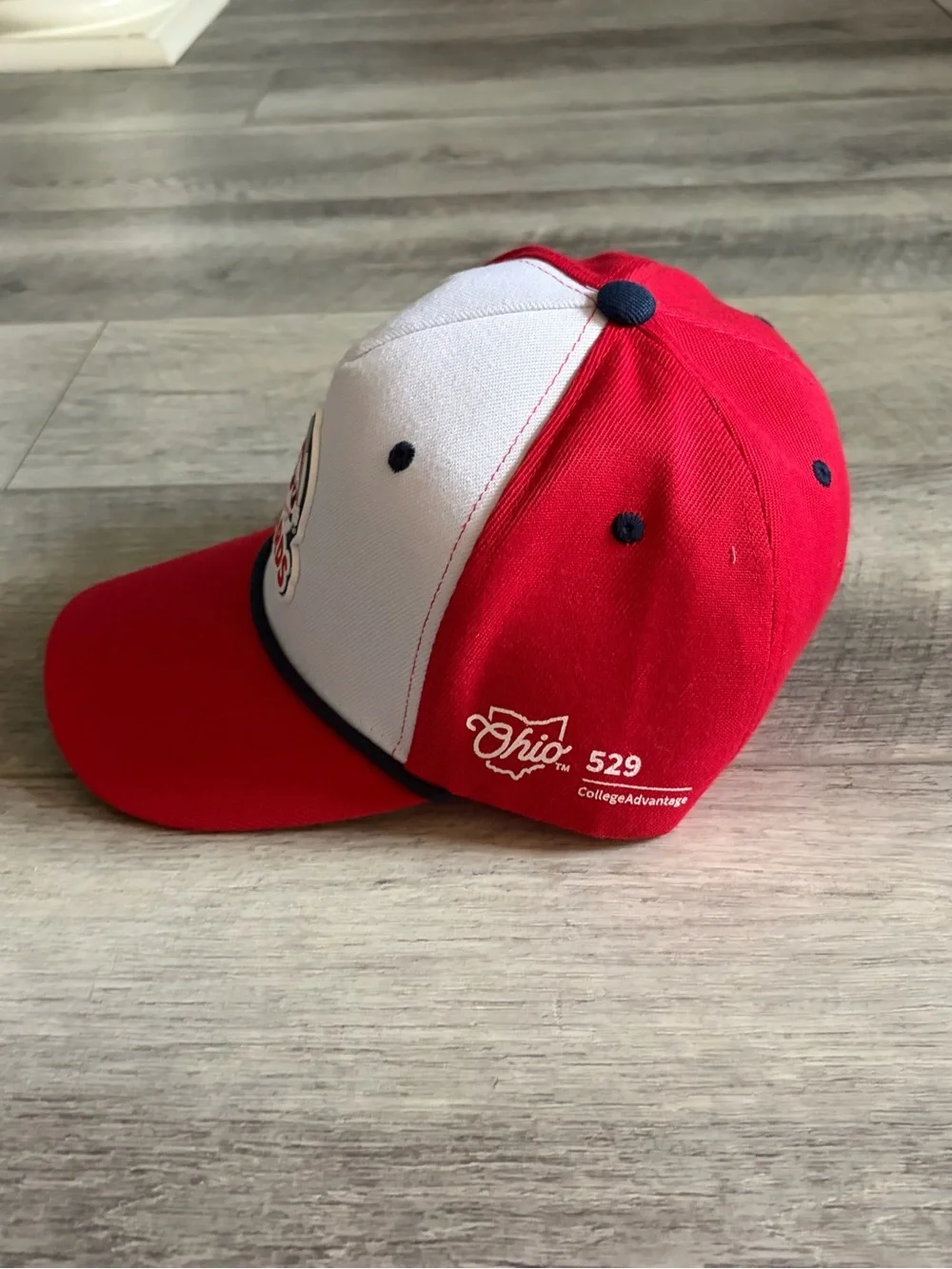 Cleveland Junior Guards Red and White Kids Baseball Cap
